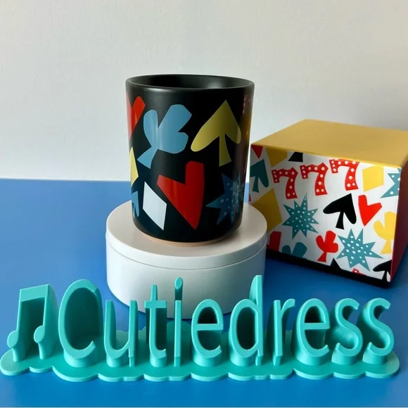 Starbucks Vegas Black Mug with Colorful Shapes - Picture 8 of 12